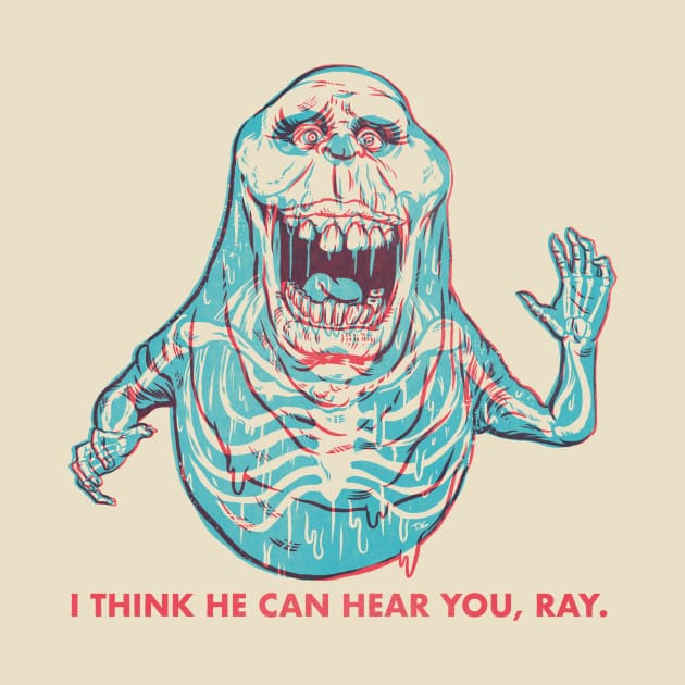 I think he can hear you, Ray by Travis Knight