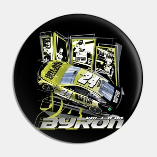 William Byron Black Car Pin