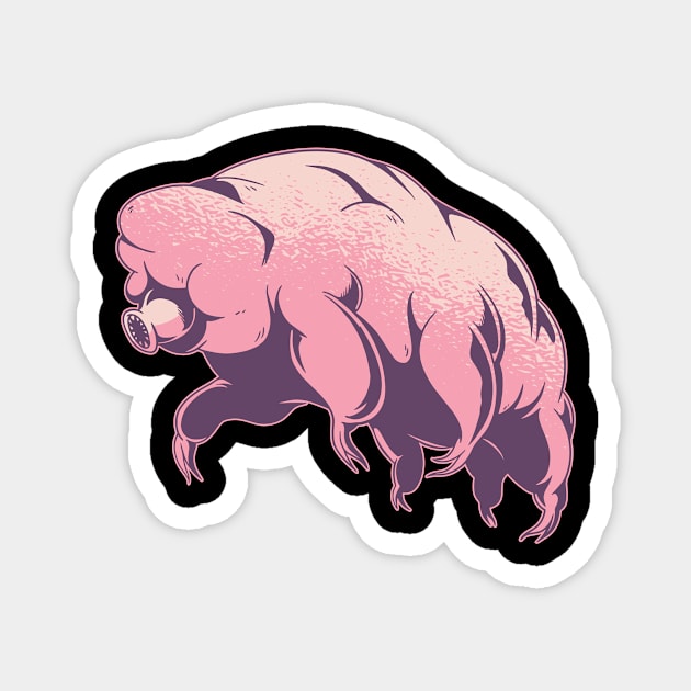 Tardigrade Magnet by Visual Vibes