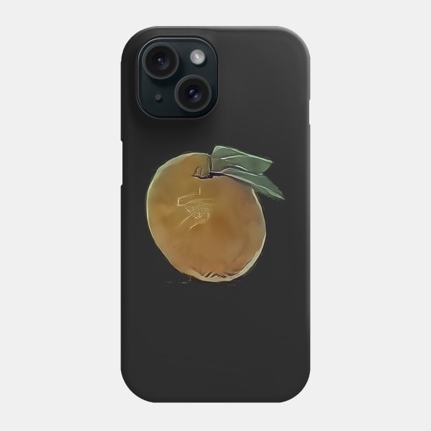 Violet's Clementine Pin Button Token Of Friendship Phone Case by senaeksi