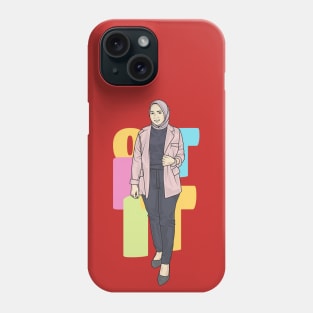 Girl In Office Oufit Phone Case