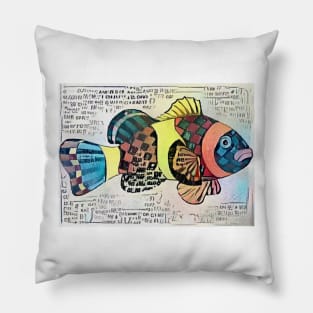 Fish Print 1 Pillow