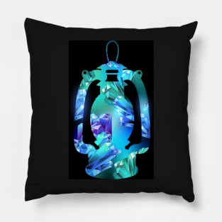 Miner Lantern Pillow