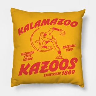 Kalamazoo Kazoos Pillow