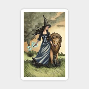 Everyday Witch Tarot - Strength Magnet