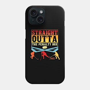 Straight outta penalty box (Louis) Phone Case