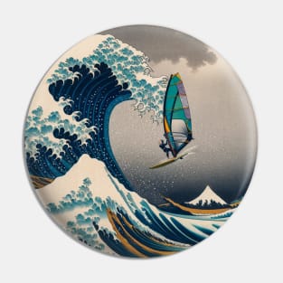 Kanagawa Windsurfing - Wave Rider Pin