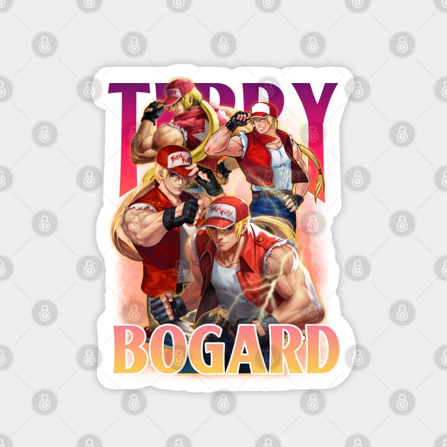 Bootleg Terry Bogard Fatal Fury Magnet by clvndesign