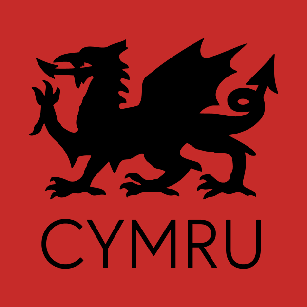 Welsh dragon Cymru by egogrenade