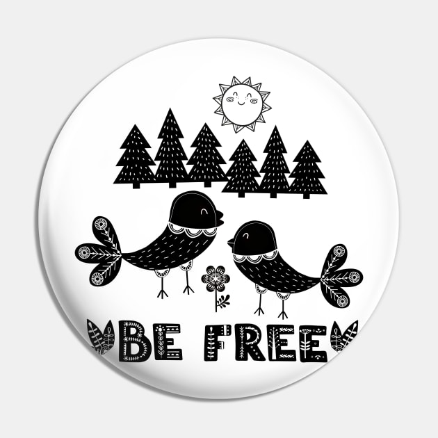 Be Free Pin by LittleBunnySunshine