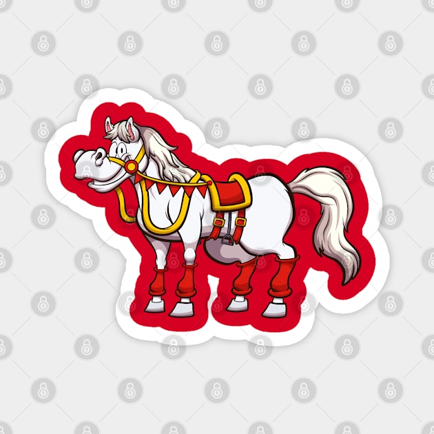 Saint Nicholas Horse Magnet by TheMaskedTooner