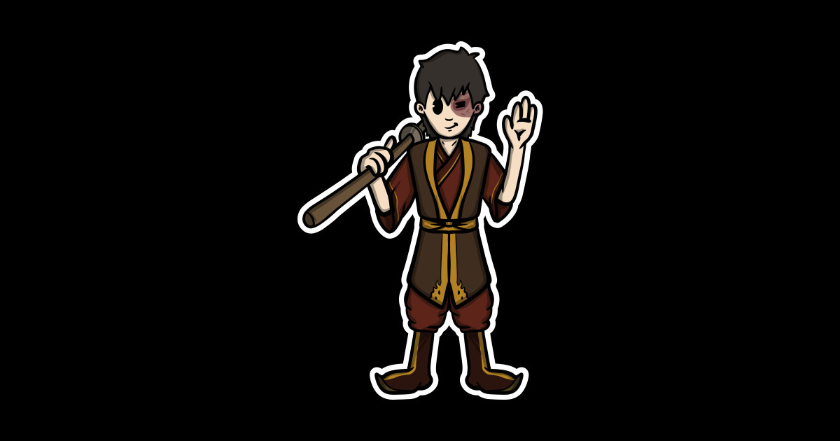 Zuko Avatar The Last Airbender Hi Zuko Here Avatar The Last Airbender Sticker Teepublic 1649