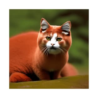 Majestic Red Pandacat T-Shirt