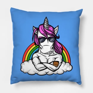 Unicorn Bodybuilder Pillow