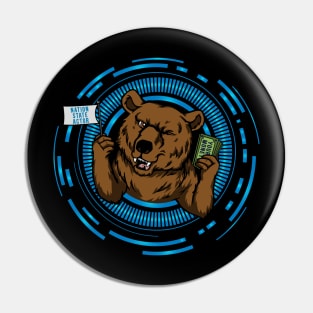 The Bear - Cyber War Series Pin