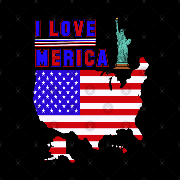 I love Merica by Artardishop