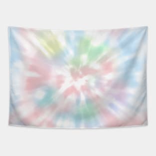 Rainbow Pastel Tie Dye Tapestry