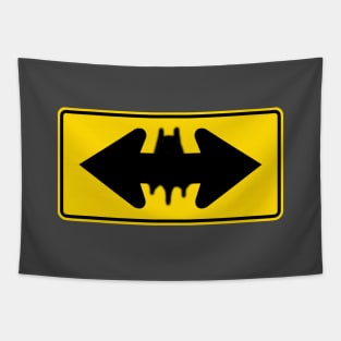 Bat Arrow Graffiti Tapestry