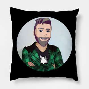 The Rustic Nerd Dad v1 Pillow