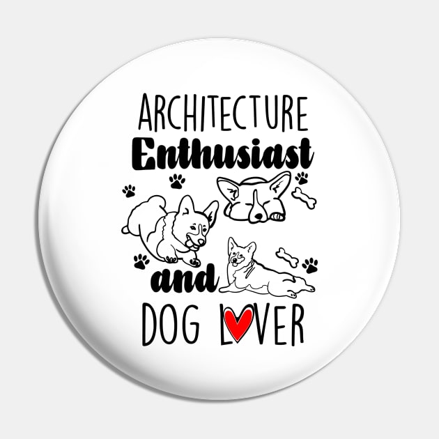 Architecture & Dog Pin by Carolina Cabreira