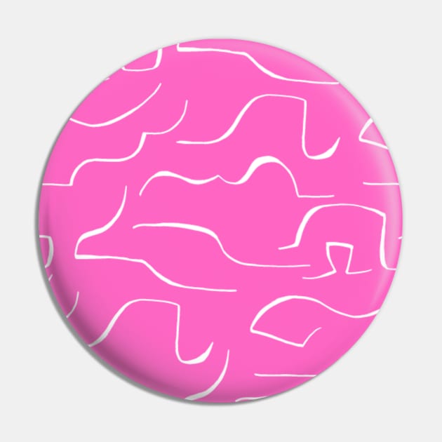 Dark pink color wavey pattern Pin by Shineyarts