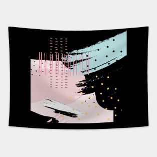 90s style line Tapestry