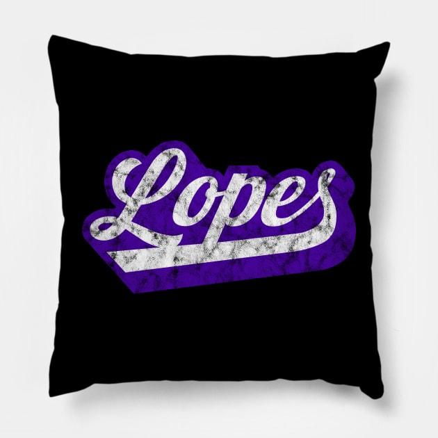 Support Your Lopes with this Vintage Design! Pillow by MalmoDesigns