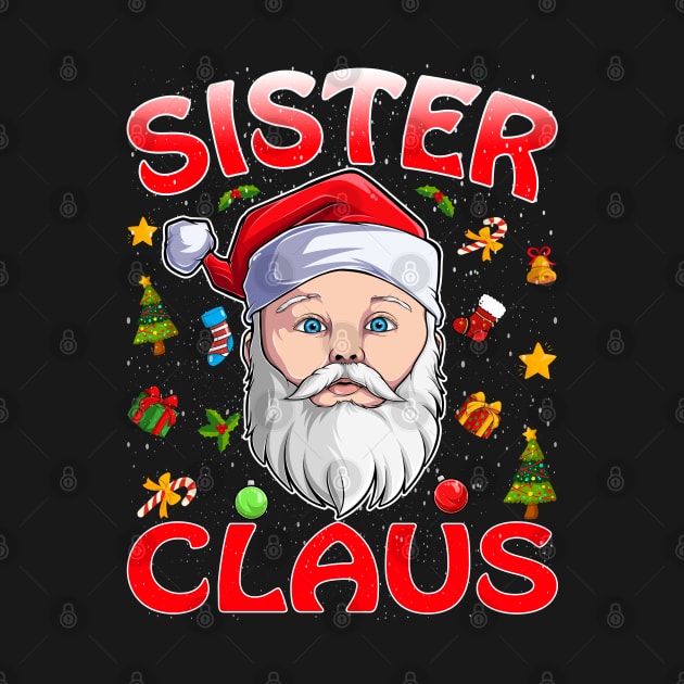 Sister Santa Claus Christmas Matching Costume by intelus