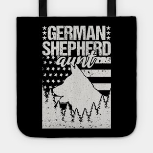 German Shepherd Aunt Birthday Gift Tote