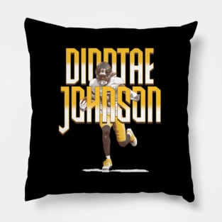 Diontae Johnson Pittsburgh Bold Pillow