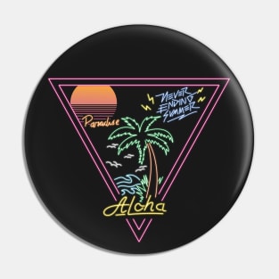 Never Ending Summer, Paradise Sign Pin