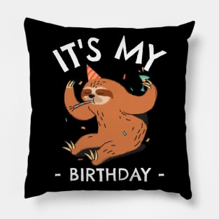 It's My Birthday Pillow