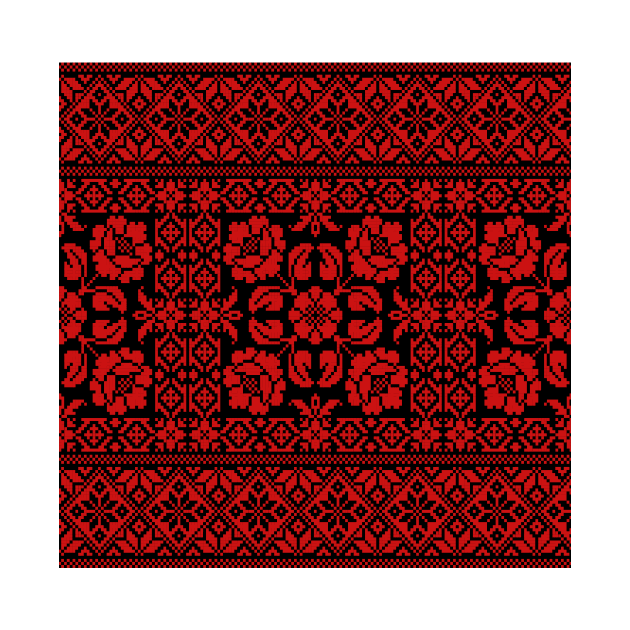 Palestinian Embroidery Design by Al-Raeeq