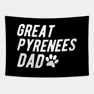 Great Pyrenees Dad Tapestry