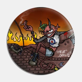 Demon Girl Pin