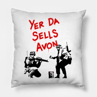 Yer Da Sells Avon Pillow