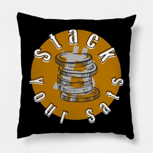 Stack your Sats Pillow