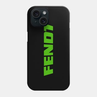 Fendt Tractor Logo Text green Phone Case