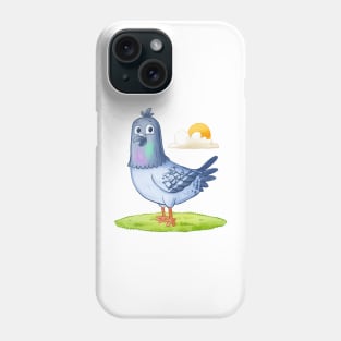 Pigeon Hand Drawn Phone Case