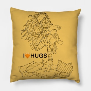 I love Hugs Pillow
