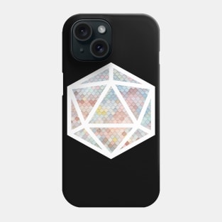 D20 Decal Badge - Experience Points Phone Case