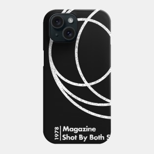 Magazine / Shot By Both Sides / Minimal Graphic Design Tribute Phone Case