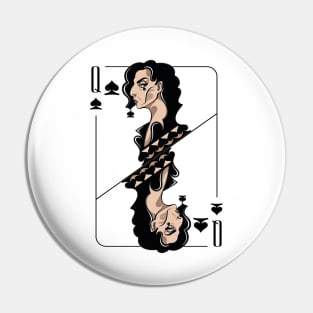 The Queen of spades Pin