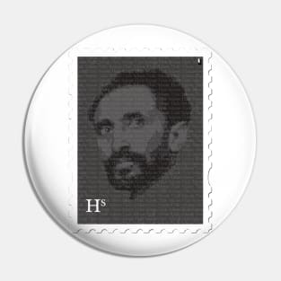 Haile Selassie Stamp Pin