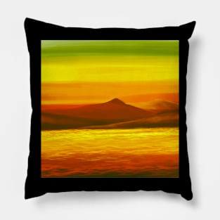 Rainbow Desert Pillow