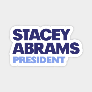 Stacey Abrams President 2024 TShirt | Primary Elections Sticker Magnet