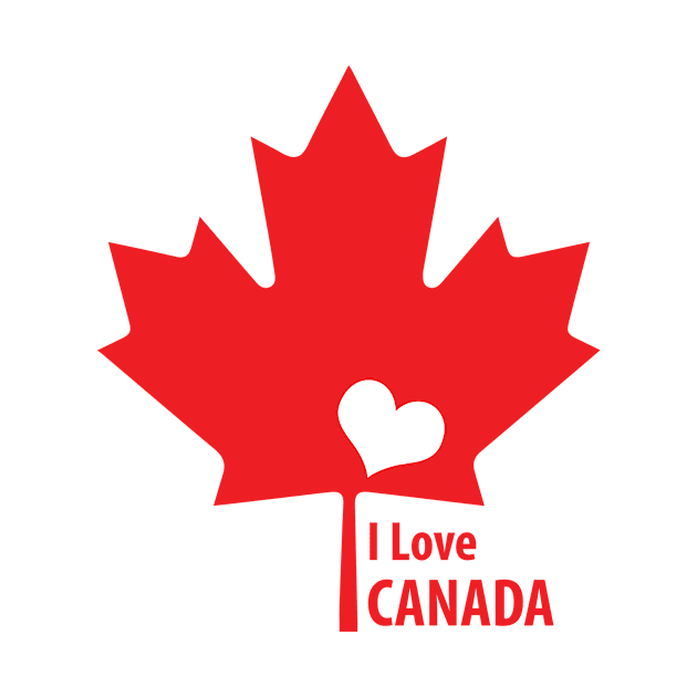 I Love Canada by AntiqueImages