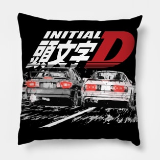 iNTIAL D Ryosuke Takahashi FC vs Kyoichi Sudo EVO Drift Car Battle Pillow