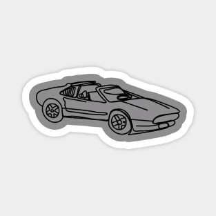 Deportive Classic Minimal Vintage Cars Magnet