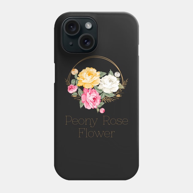 Spring flowers -Peonies-Garten flowers -Peony-Spring Peony Rose-Peony Rose Flower- Vintage Pink Peonies Phone Case by KrasiStaleva